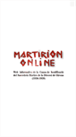 Mobile Screenshot of martiriongirona.org